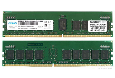 BIWIN DDR4 RDIMM RD100 Finally Obtains the AVL Certification from Intel