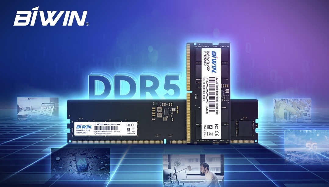 High Performance And Reliability: What You Can Get from BIWIN's New DDR5 Modules