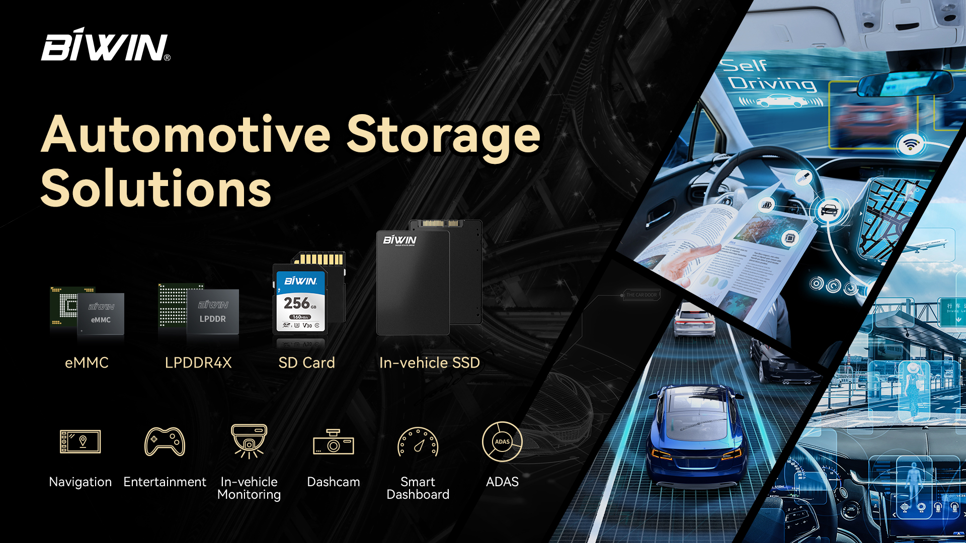 BIWIN Automotive Storage Solutions