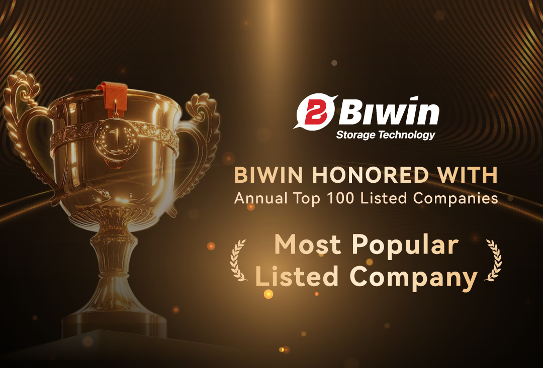 BIWIN Honored with 2024 "Most Popular Listed Company"  and "Elite Board Secretary"