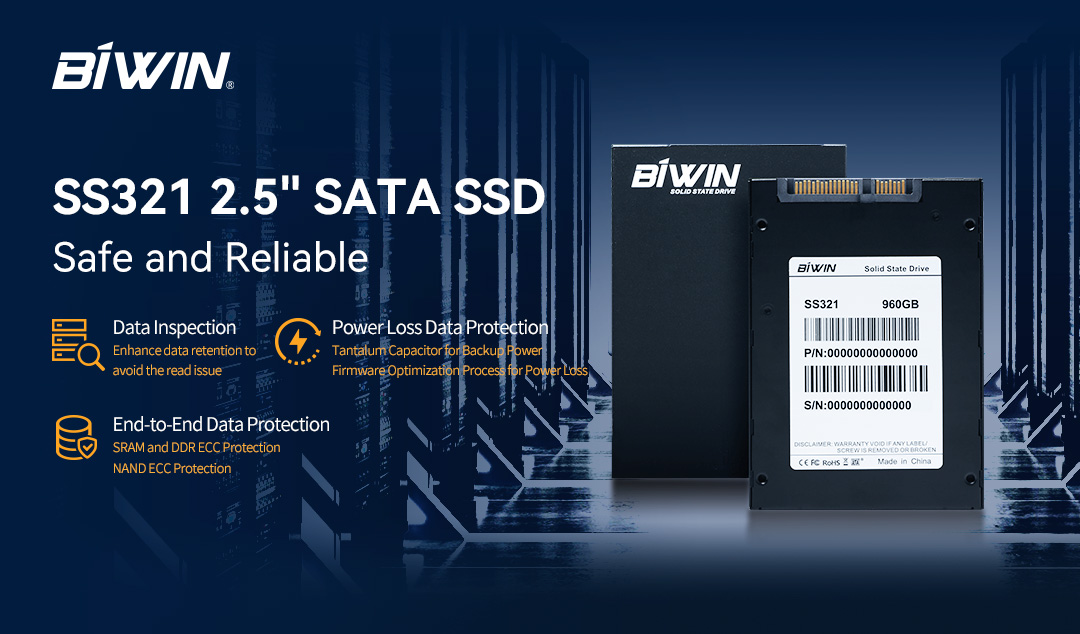 BIWIN Launches Enterprise Server SSD SS321