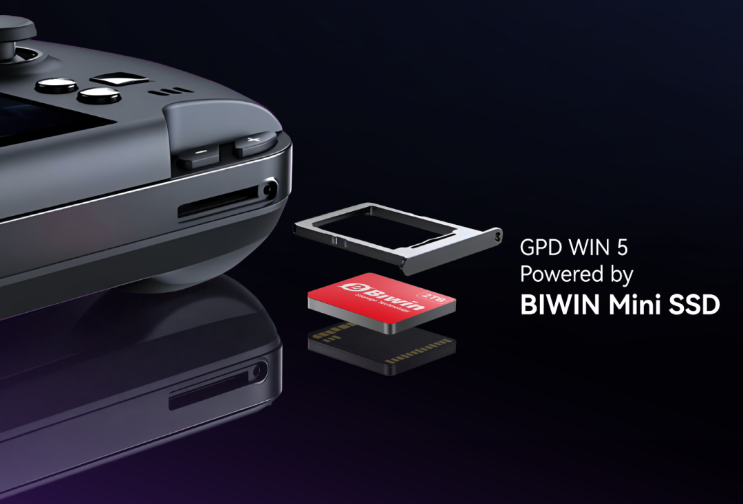 Mini SSD, Max Performance! BIWIN Powers GPD WIN 5 Handheld with Hardcore Strength