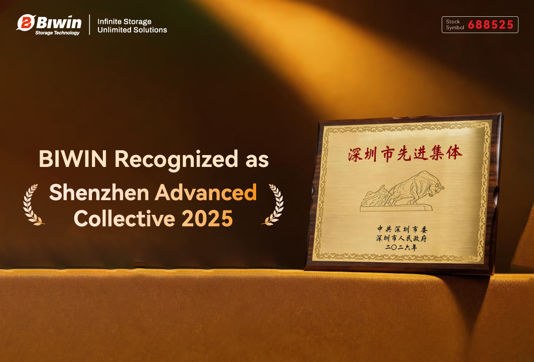BIWIN Recognized as a “Shenzhen Advanced Collective 2025”